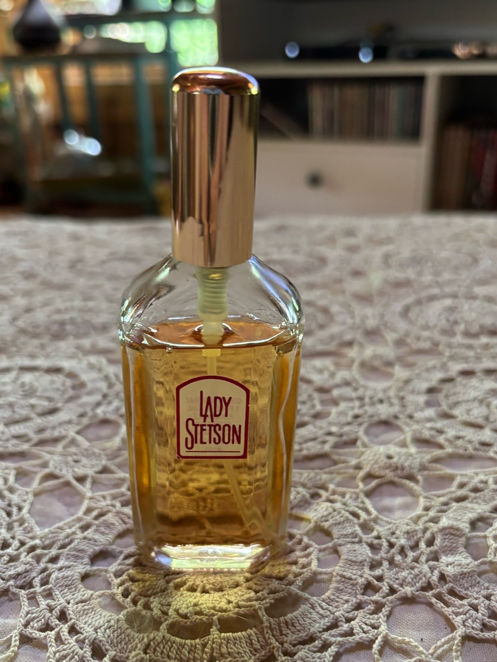 Lady Stetson 1 Oz Cologne Spray (~90% full)
